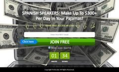 spanish speakers, passive income, work less, earn more