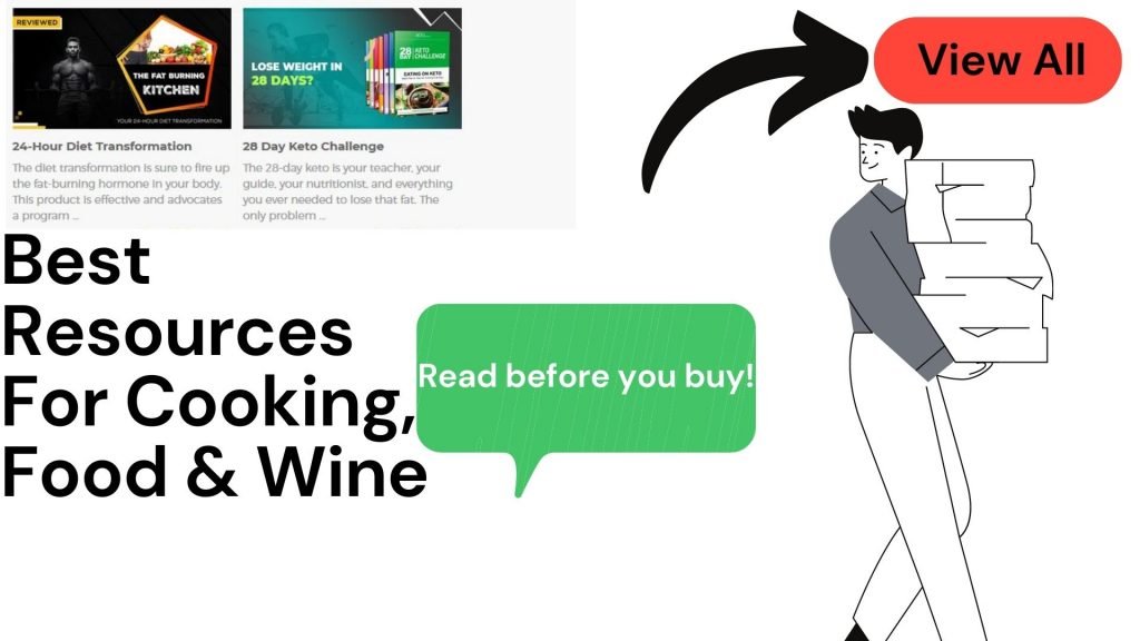 Best Resources For Cooking, Food & Wine