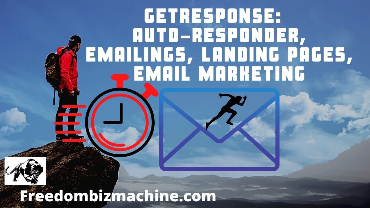 GetResponse Auto-Responder, Emailings, Landing Pages, Email Marketing