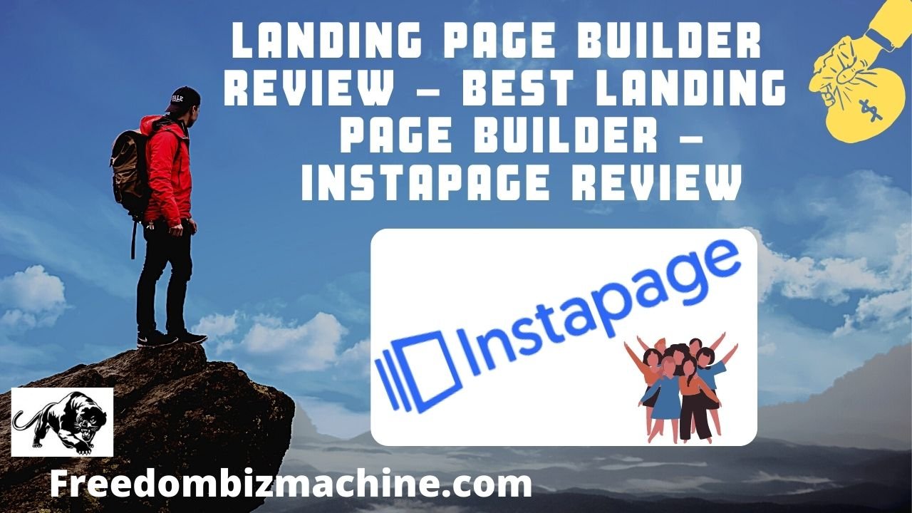 Landing Page Builder Review - Best Landing Page Builder - INSTAPAGE Review