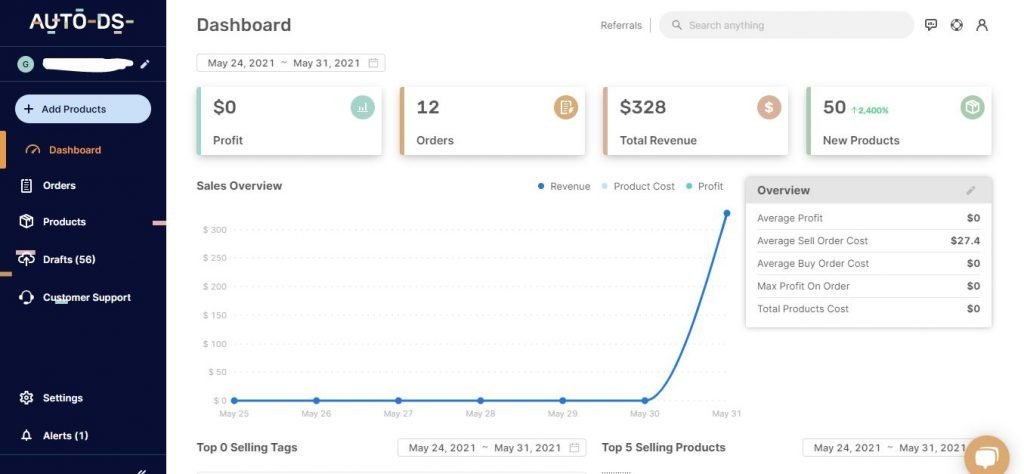 dashboard autods step by step