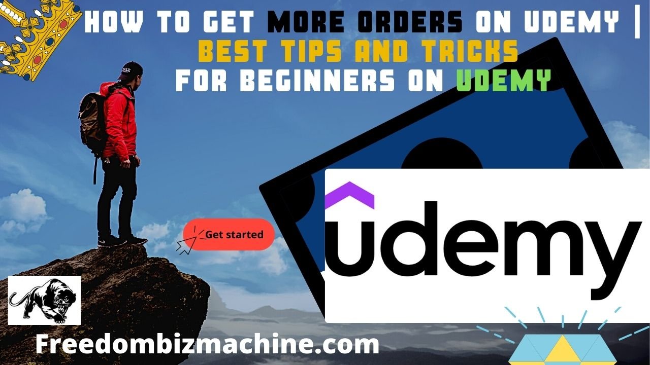 HOW TO GET MORE ORDERS ON Udemy | Best tips and tricks for beginners on Udemy