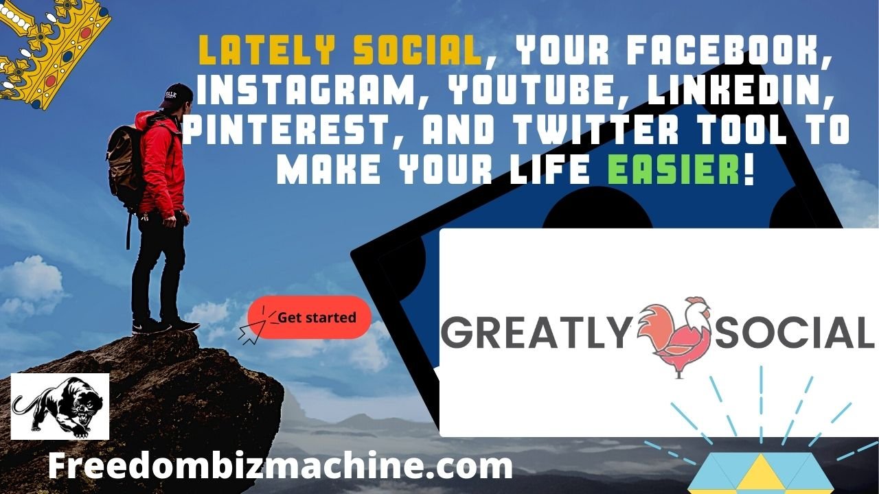 Lately Social, your Facebook, Instagram, Youtube, LinkedIn, Pinterest, and Twitter tool to make your life easier!