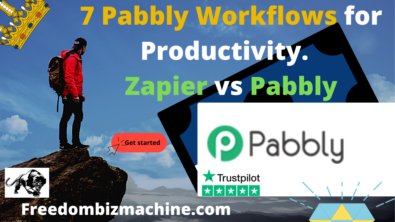 7 Pabbly Workflows for Productivity. Zapier vs Pabbly.