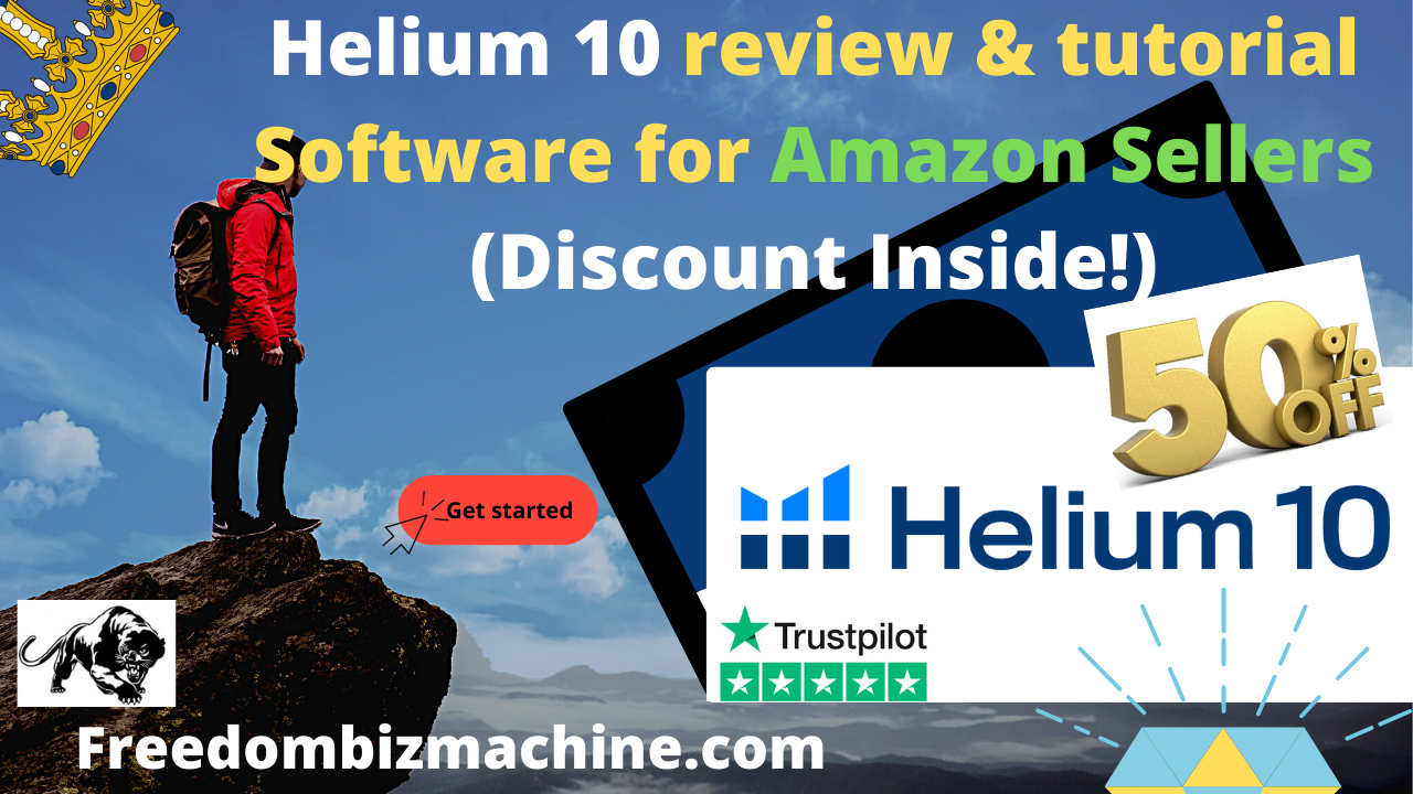 Helium 10 review & tutorial - Software for Amazon Sellers (Discount Inside!)