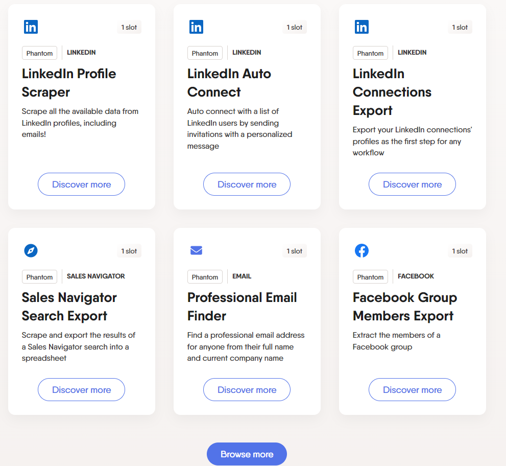 Who is PhantomBuster for?