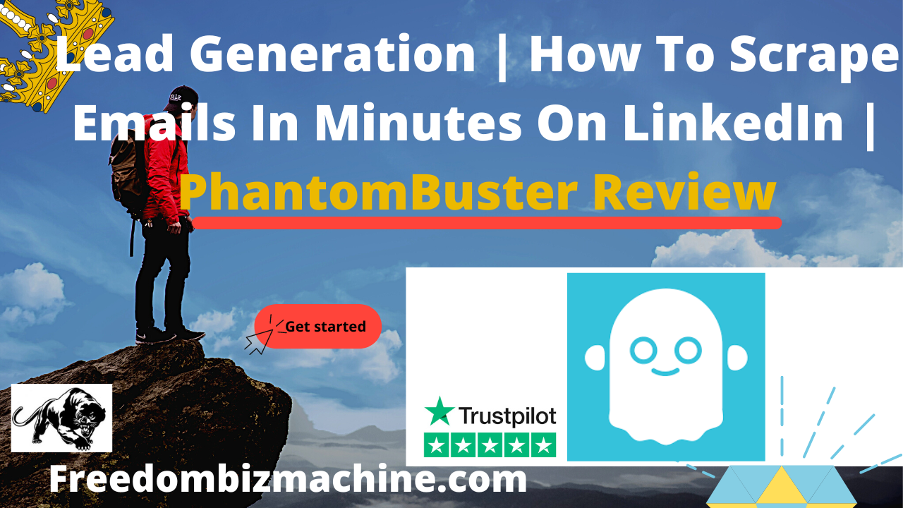 Lead Generation | How To Scrape Emails In Minutes On LinkedIn | PhantomBuster Review